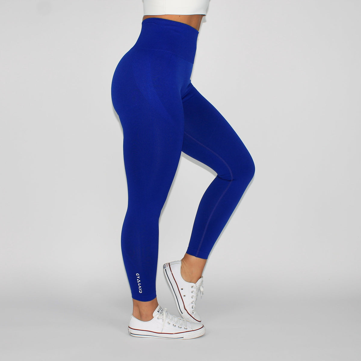 Ryderwear  Activate Cross Over Scrunch Leggings - Cobalt Blue