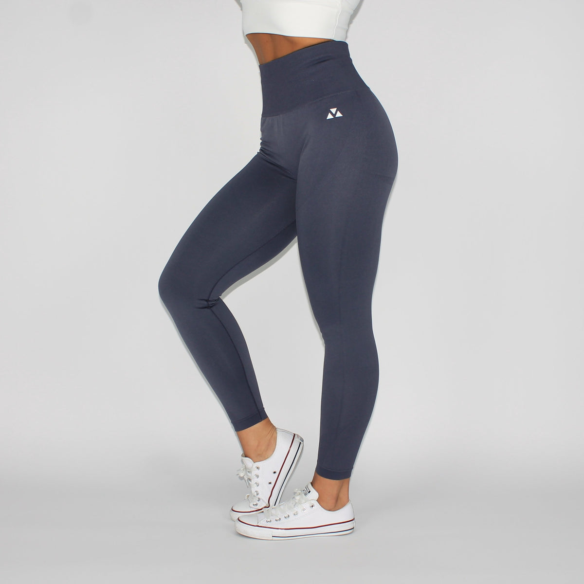 Unleash Your Power Seamless Leggings Grey – Gymland Sportswear