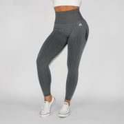 Booty Goals Scrunch Bum Seamless Leggings Grey