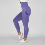 Booty Goals Scrunch Bum Seamless Leggings Purple