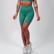 Contour Bike Shorts Green