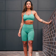 Contour Sports Bra Green