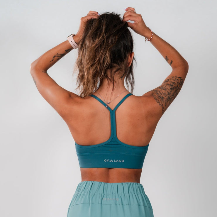 All-in-One Compact Sports Bra Blue