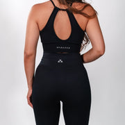 Bella Seamless 7/8 High Waisted Leggings Black