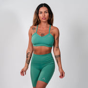 Contour Sports Bra Green