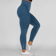 Glow Up Seamless Leggings Dark Blue