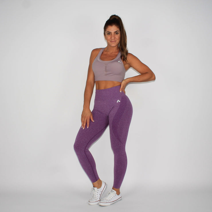 Glow Up Seamless Leggings Purple – Gymland Sportswear