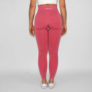 Glow Up Seamless Leggings Reddish Pink