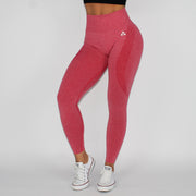 Glow Up Seamless Leggings Reddish Pink