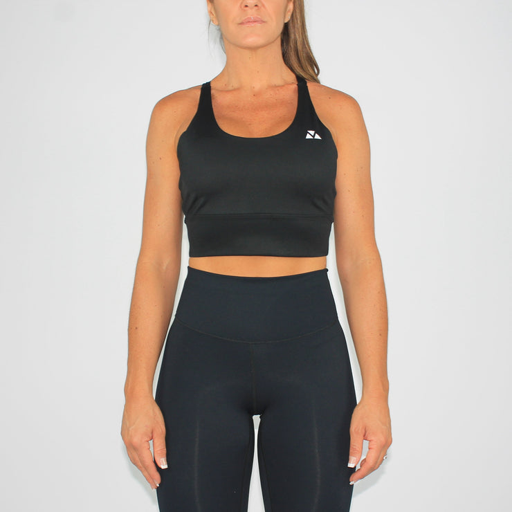 High Impact Queen Sports Bra Black