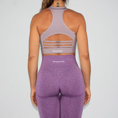 Bella Seamless Longline Bra Pink – Gymland Sportswear