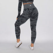 Standout Camo Seamless Leggings Black