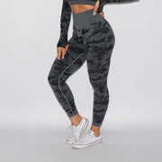 Standout Camo Seamless Leggings Black