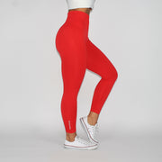 Unleash Your Power Seamless Leggings Red